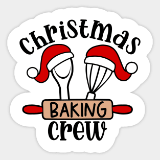 Christmas Baking Crew Sticker